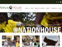 Tablet Screenshot of nationhouse.org